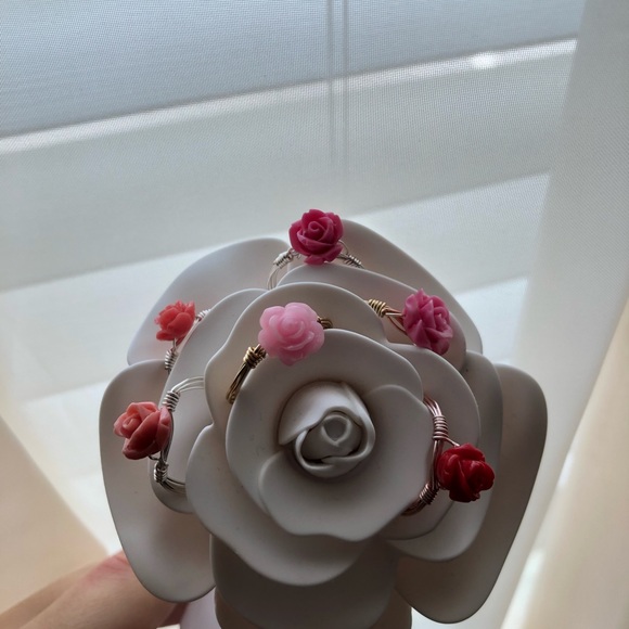 HANDMADE ROSE RINGS - Picture 3 of 9